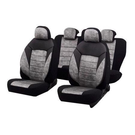 Huse scaune auto compatibile AUDI A3 (8L) 1996-2003 / Diamond Gri (05160)