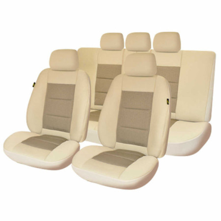 Huse scaune auto compatibile VW Passat B7 2010-2015 PREMIUM LUX ( BEJ )